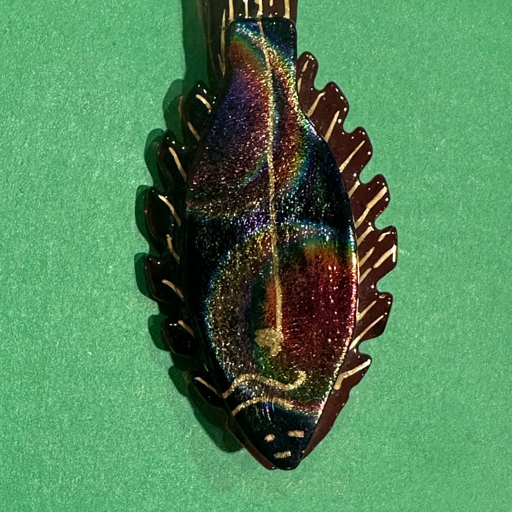 Colorful Fish Brooch - Picture 2 of 4